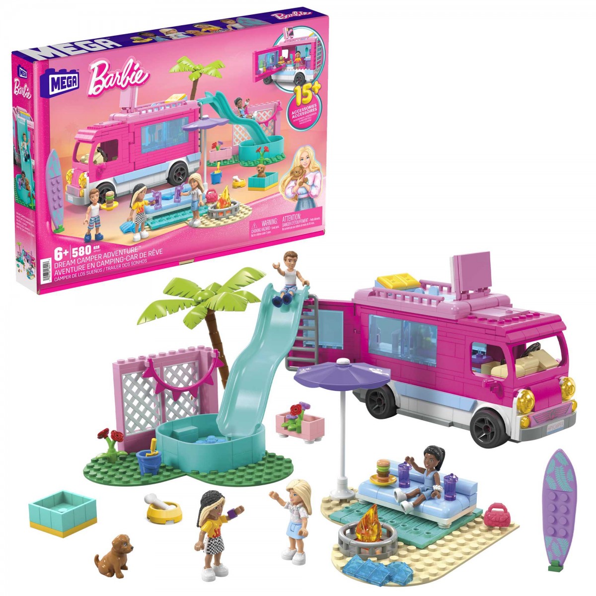  Mega Bloks Barbie Pet Shop : Toys & Games