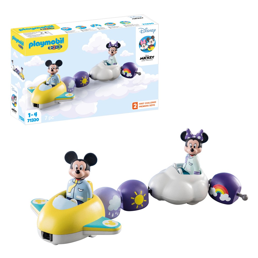 PLAYMOBIL 1.2.3 & Disney: Mickey's & Minnie's Cloud Home
