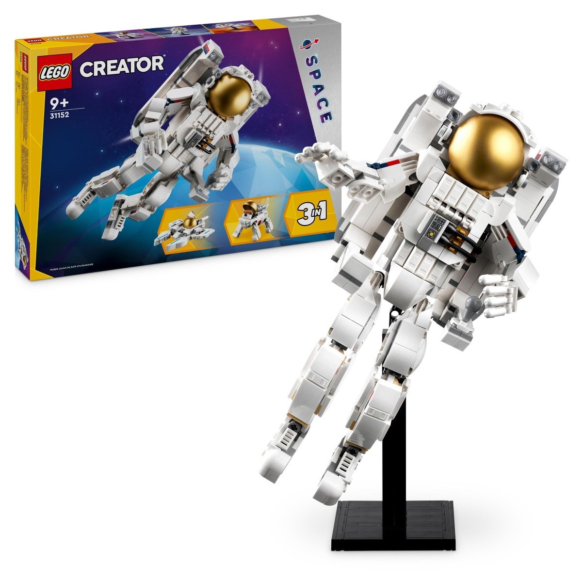 LEGO 31152 Creator 3in1 Space Astronaut Figure Toy with Dog