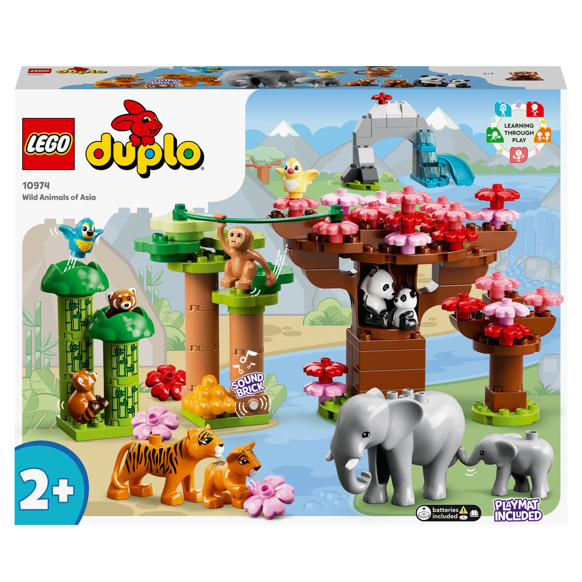 LEGO 10974 DUPLO Wild Animals of Asia Animal Set at Toys R Us UK