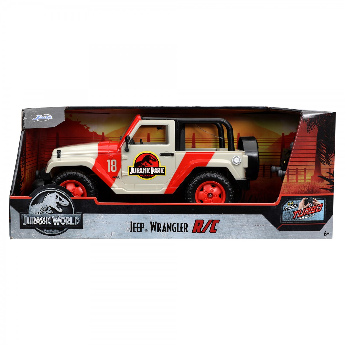 Hollywood Rides Marvel Jurassic Park Jeep Wrangler 1:24 Scale RC Vehicle at  Toys R Us UK